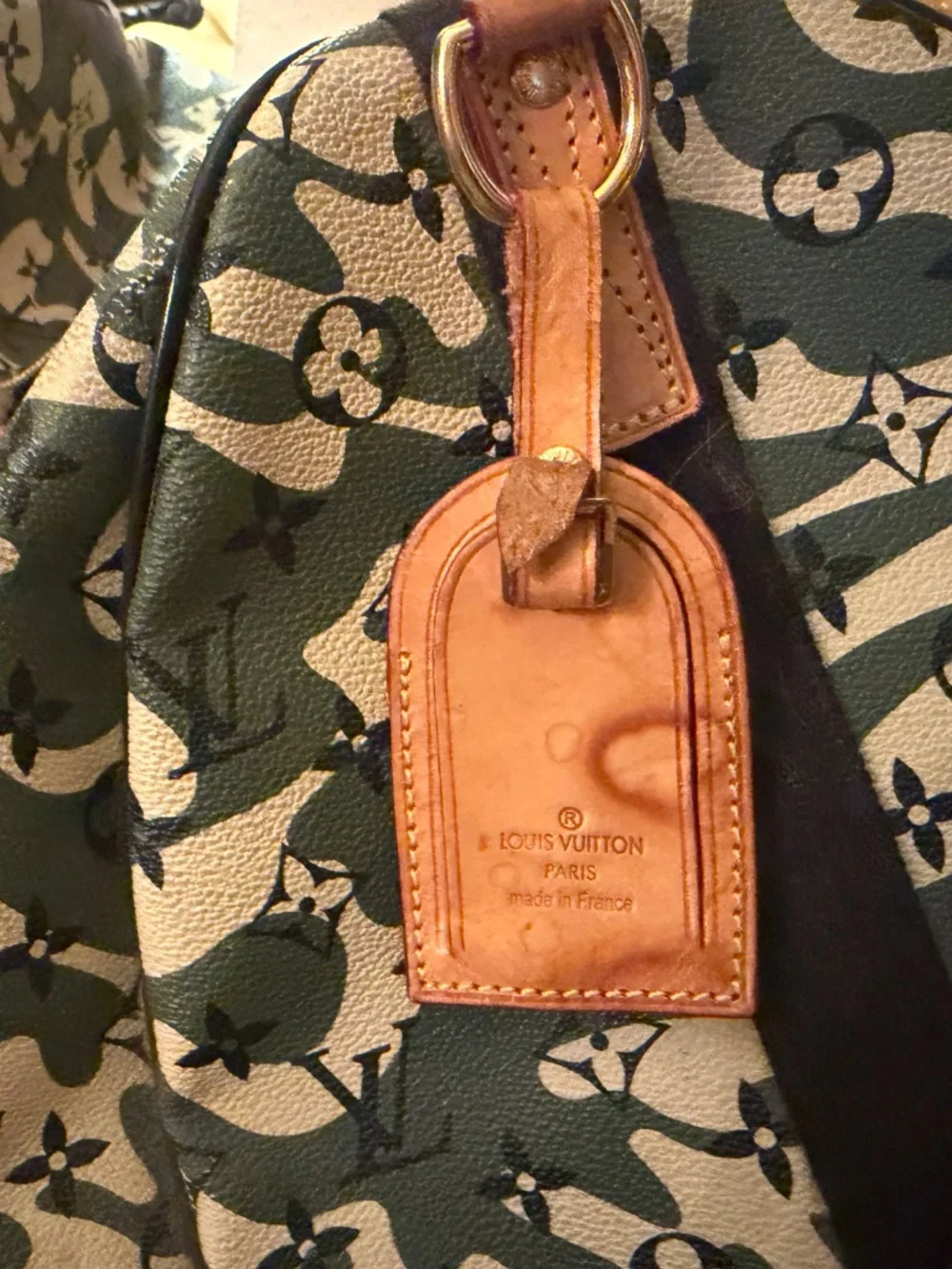 Louis Vuitton x Takashi Murakami Monogramouflage Keepall Bandoulière 55,